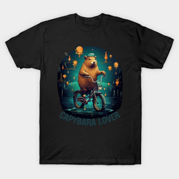 Capybara lover Capybara art design T-Shirt by OnionsFamily